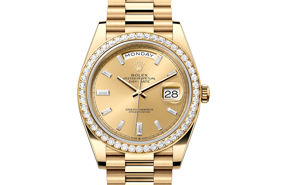 spyd overrasket sundhed Rolex Day-Date in Gold, M228348RBR-0002 | Swiss Watch