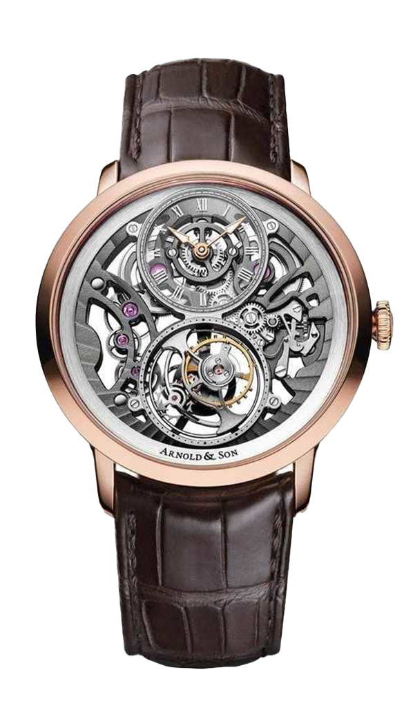 UTTE MANUAL WINDING ALLIGATOR STRAP
