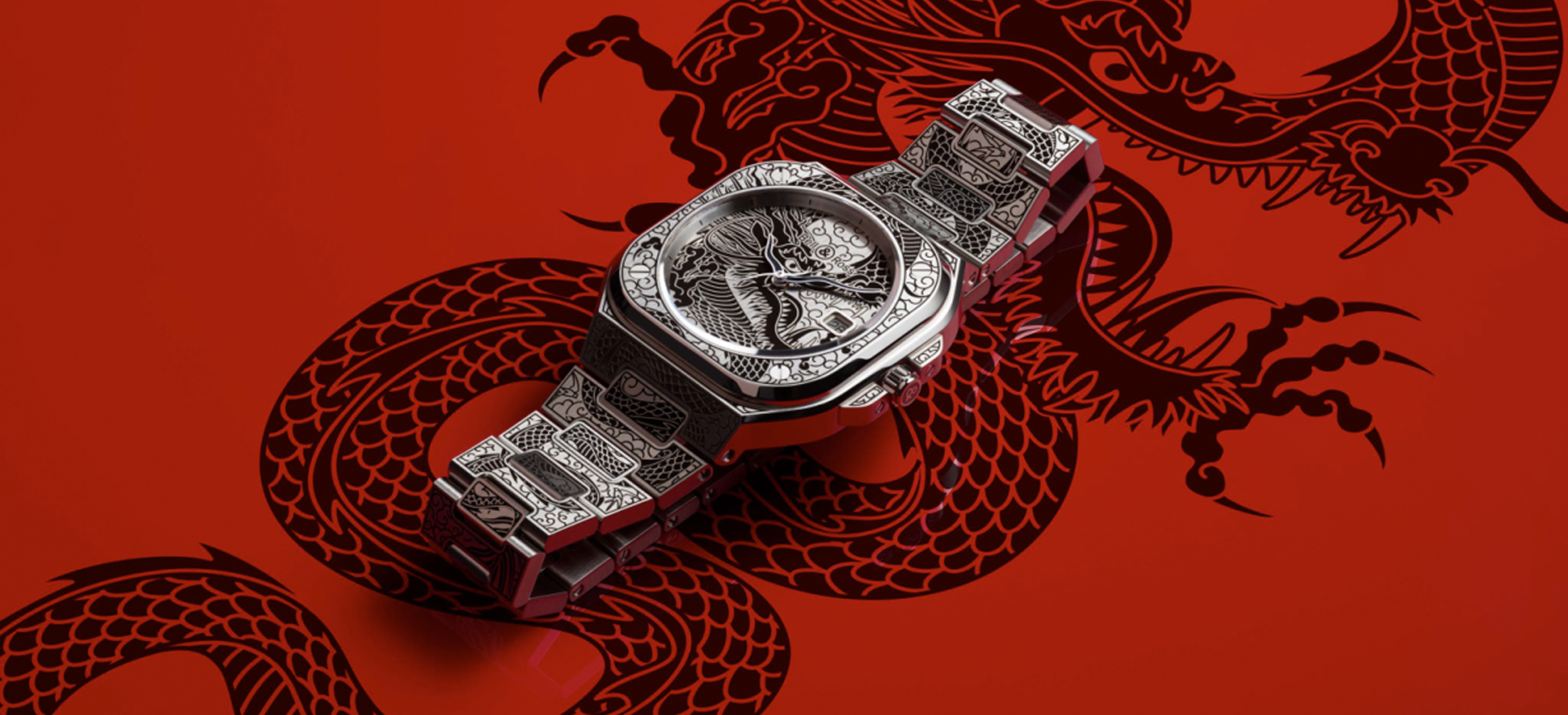 BELL & ROSS BR 05 Artline Dragon, Inspired by the Art of Tattooing
