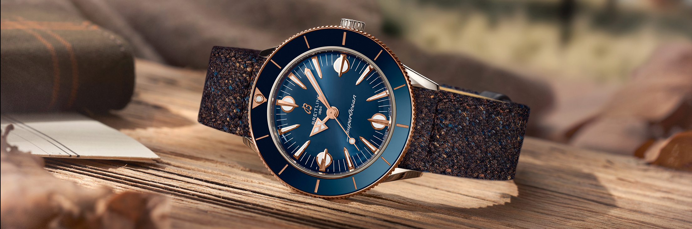 Elements of Style: Breitling’s SuperOcean Heritage ’57 Highlands Capsule Collection