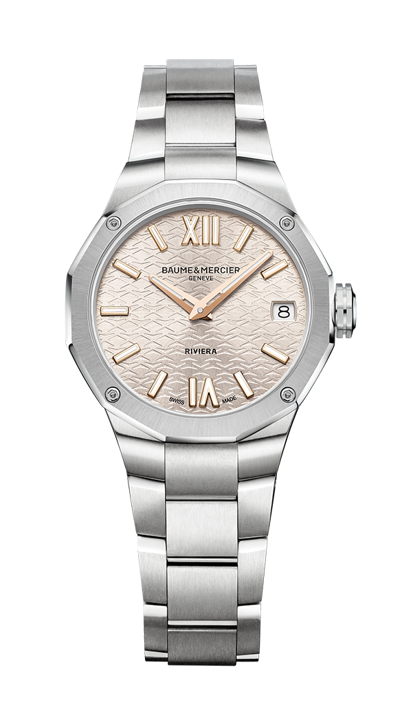 Riviera, steel, watch.Women, quartz, dodecagonal, 33 mm.