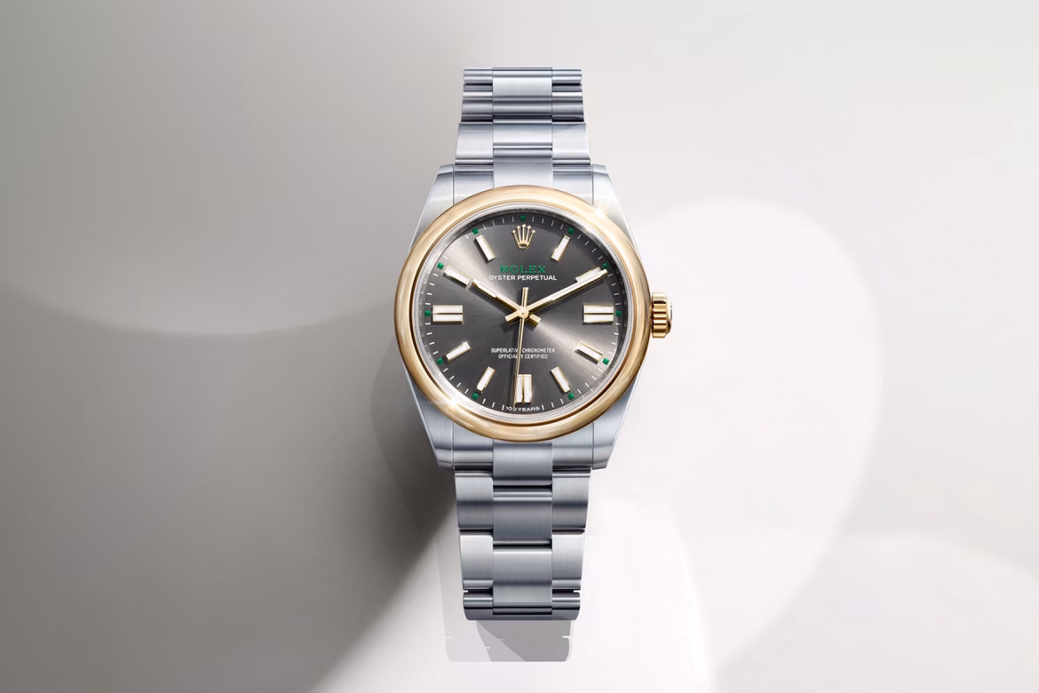 rolex oyster perpetual- swiss watch