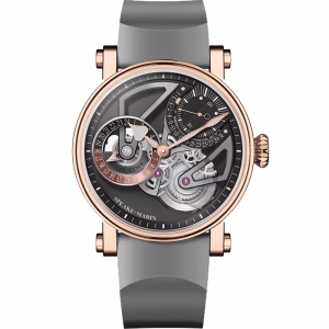Openworked Dual Time Red Gold