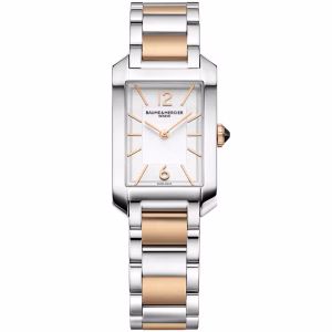 HAMPTON RECTANGL S ST BR QZ WHIT