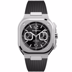 BR 05 CHRONO BLACK STEEL