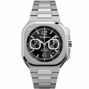 BR 05 CHRONO BLACK STEEL