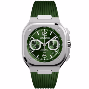 BR 05 CHRONO GREEN STEEL