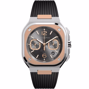 BR 05 CHRONO GREY STEEL & GOLD