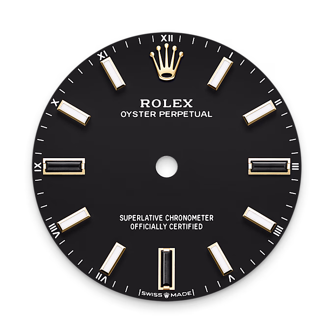 Rolex Oyster Perpetual 18 ct yellow gold M124208-0001 - swiss watch