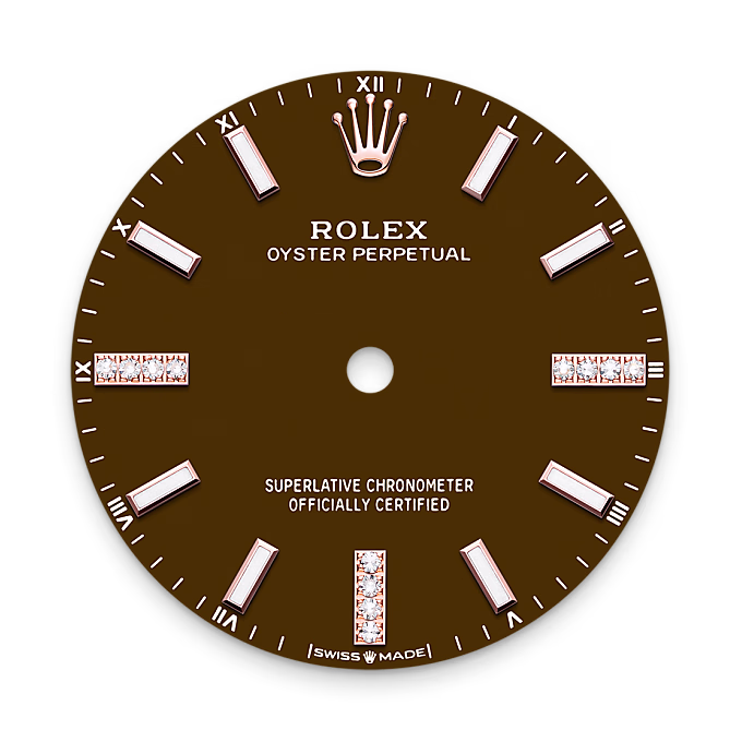 Rolex Oyster Perpetual 18 ct Everose gold M124245RBR-0001 - swiss watch