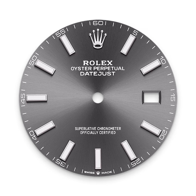 Rolex Datejust White Rolesor - combination of Oystersteel and white gold M126334-0014 - swiss watch