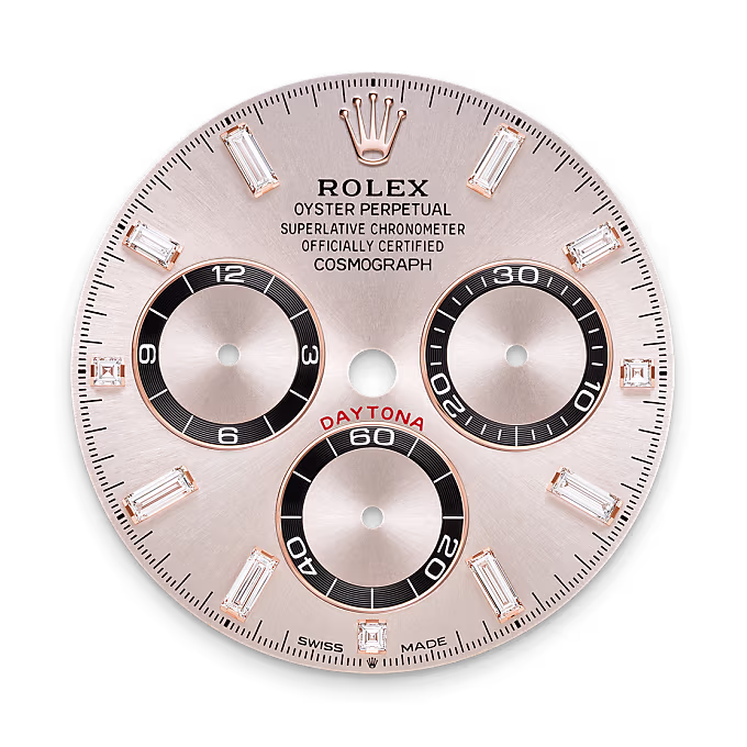 Rolex Cosmograph Daytona 18 ct Everose gold with lugs set with diamonds M126535TBR-0002 - swiss watch