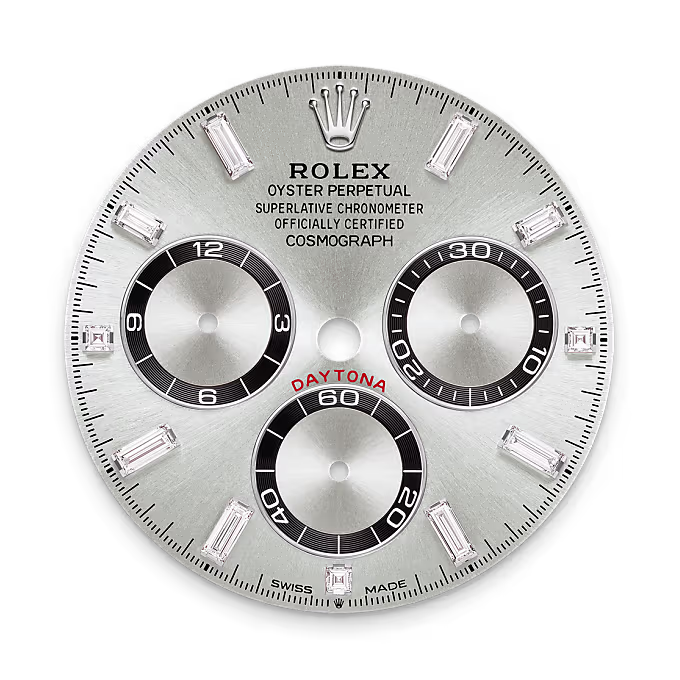 Rolex Cosmograph Daytona 18 ct white gold with lugs set with diamonds M126539TBR-0002 - swiss watch