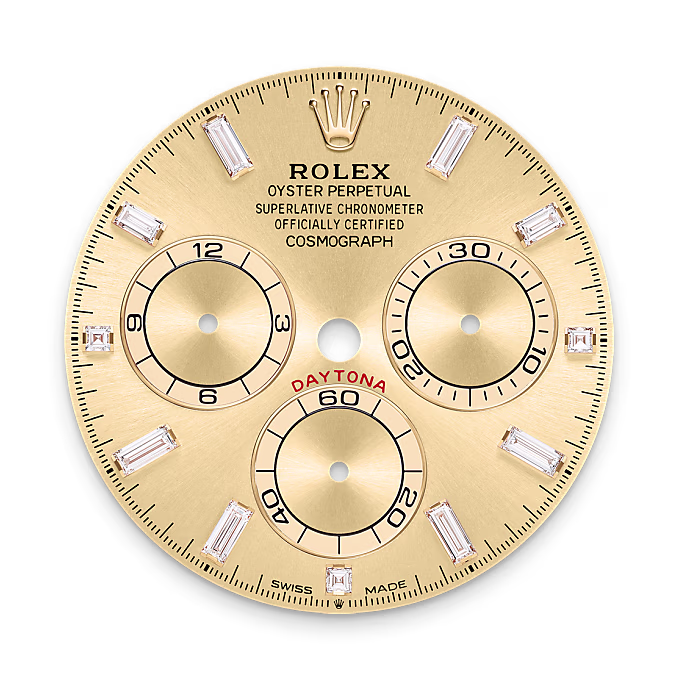 Rolex Cosmograph Daytona 18 ct yellow gold with lugs set with diamonds M126598TBR-0001 - swiss watch