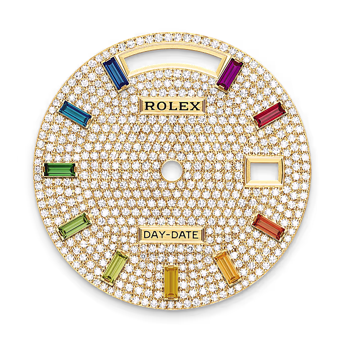 Rolex Day-Date 18 ct yellow gold M128348RBR-0031 - swiss watch