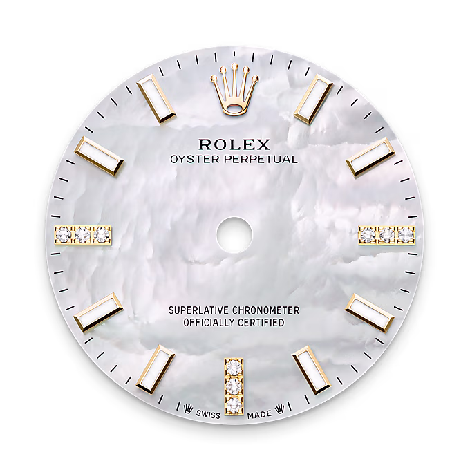 Rolex Oyster Perpetual 18 ct yellow gold M276248RBR-0002 - swiss watch