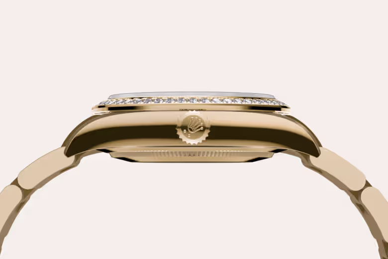 Rolex Oyster Perpetual 18 ct yellow gold M124248RBR-0002 - swiss watch