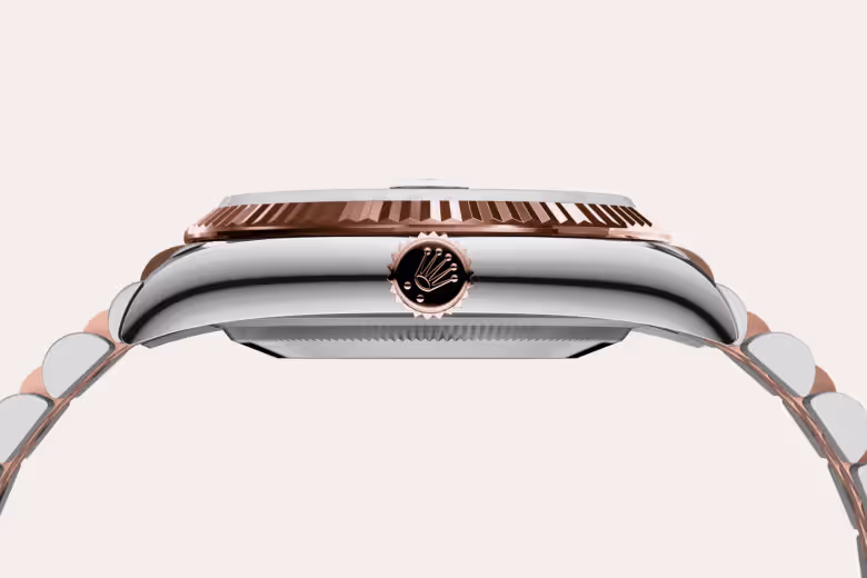 Rolex Datejust Everose Rolesor - combination of Oystersteel and Everose gold M126231-0053 - swiss watch