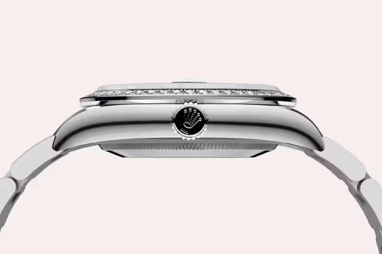 Rolex Datejust White Rolesor - combination of Oystersteel and white gold M126284RBR-0064 - swiss watch