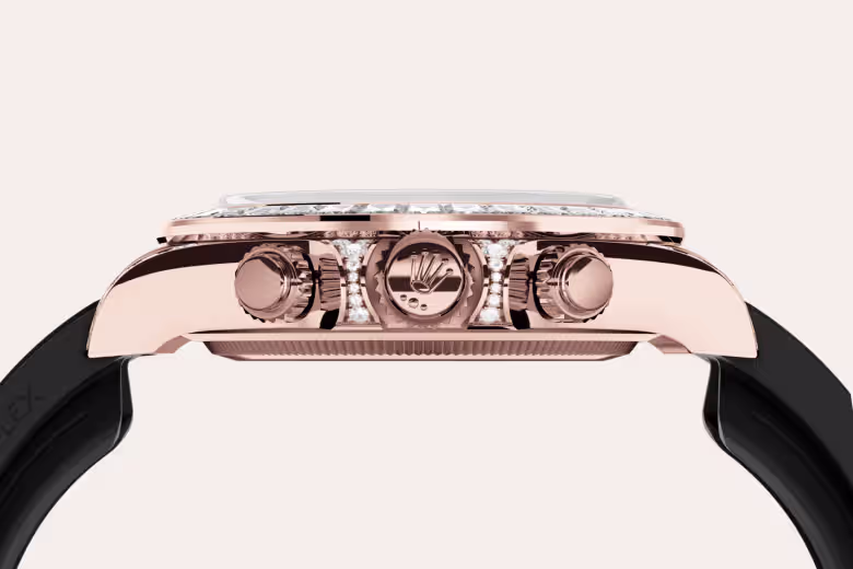 Rolex Cosmograph Daytona 18 ct Everose gold with lugs set with diamonds M126535TBR-0002 - swiss watch