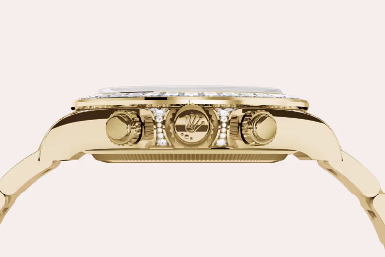 Rolex Cosmograph Daytona 18 ct yellow gold with lugs set with diamonds M126598TBR-0001 - swiss watch