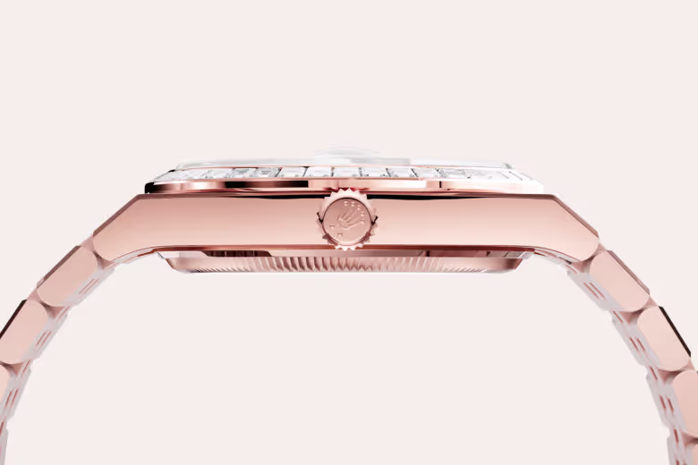 Rolex Land-Dweller 18 ct Everose gold M127285TBR-0002 - swiss watch