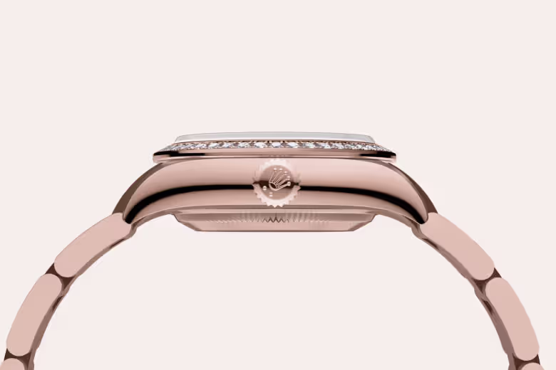 Rolex Oyster Perpetual 18 ct Everose gold M276245RBR-0002 - swiss watch