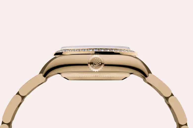 Rolex Oyster Perpetual 18 ct yellow gold M276248RBR-0001 - swiss watch