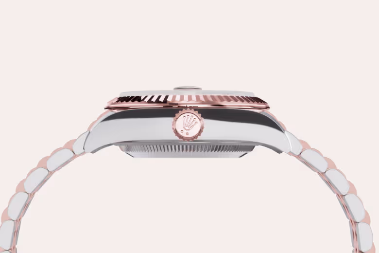 Rolex Lady-Datejust Everose Rolesor - combination of Oystersteel and Everose gold M279171-0015 - swiss watch