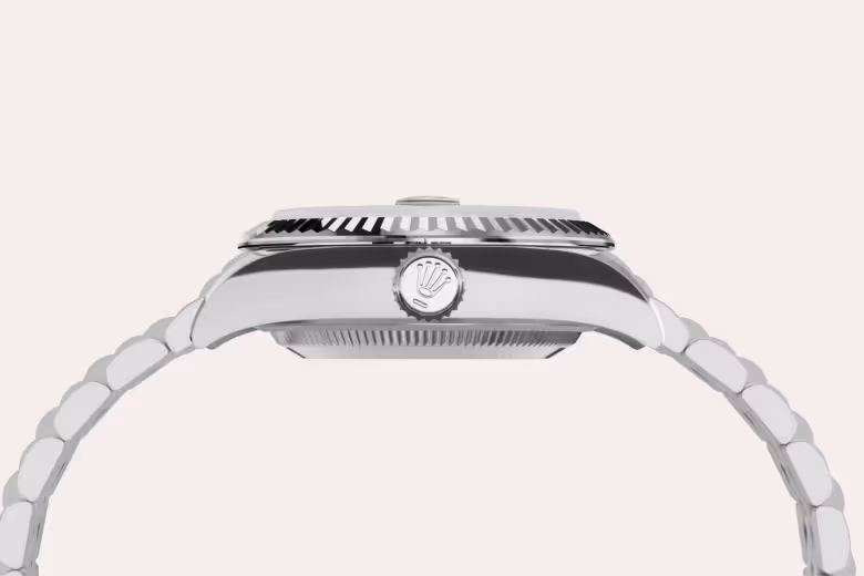 Rolex Lady-Datejust White Rolesor - combination of Oystersteel and white gold M279174-0021 - swiss watch