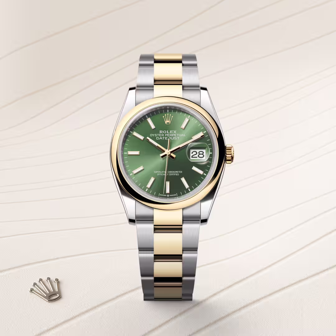 Rolex Datejust Yellow Rolesor - combination of Oystersteel and yellow gold M126203-0058 - swiss watch