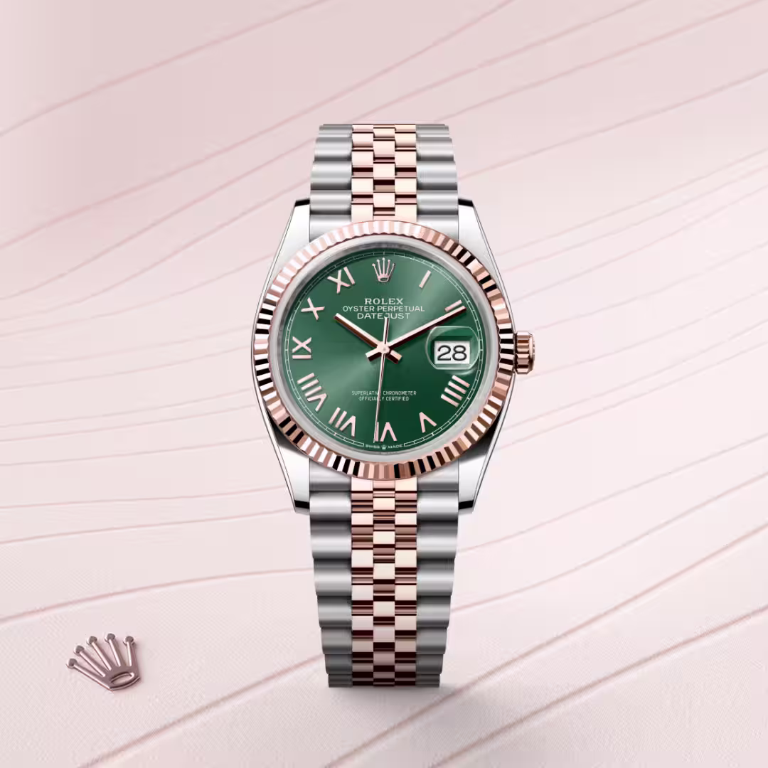 Rolex Datejust Everose Rolesor - combination of Oystersteel and Everose gold M126231-0051 - swiss watch