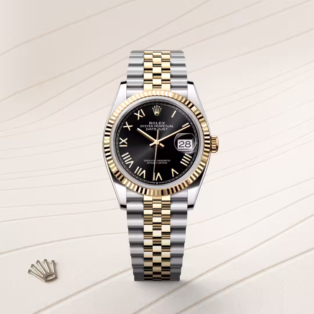 Rolex Datejust Yellow Rolesor - combination of Oystersteel and yellow gold M126233-0055 - swiss watch