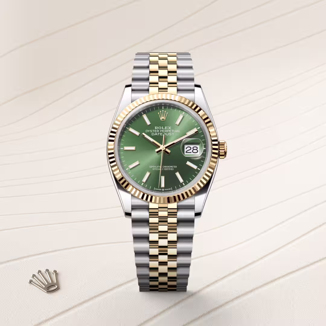 Rolex Datejust Yellow Rolesor - combination of Oystersteel and yellow gold M126233-0057 - swiss watch