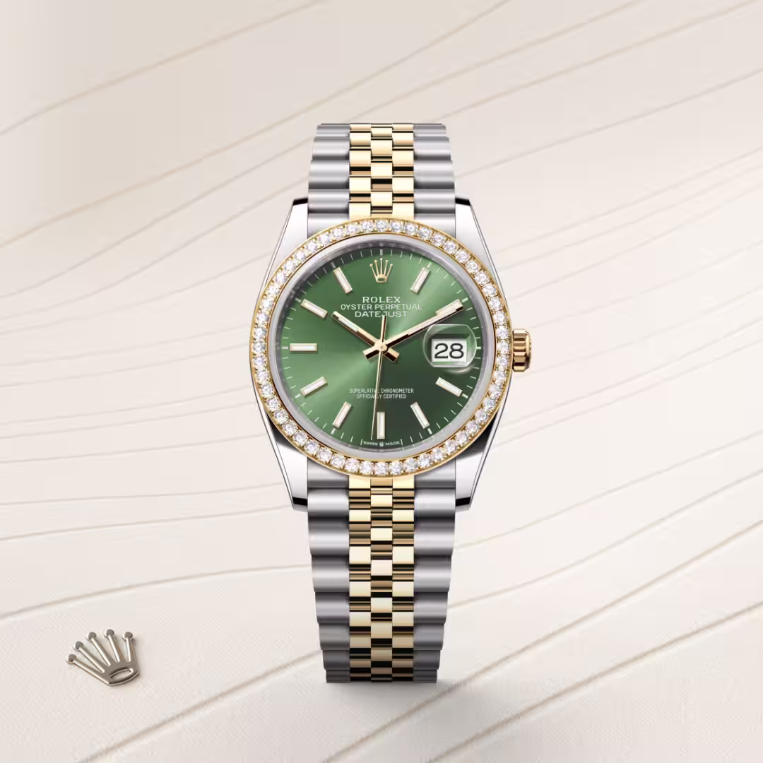 Rolex Datejust Yellow Rolesor - combination of Oystersteel and yellow gold M126283RBR-0043 - swiss watch
