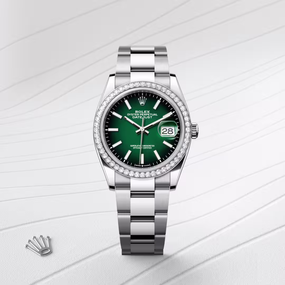 Rolex Datejust White Rolesor - combination of Oystersteel and white gold M126284RBR-0052 - swiss watch