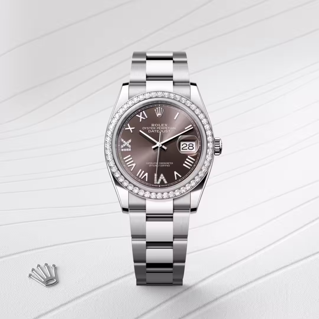 Rolex Datejust White Rolesor - combination of Oystersteel and white gold M126284RBR-0064 - swiss watch