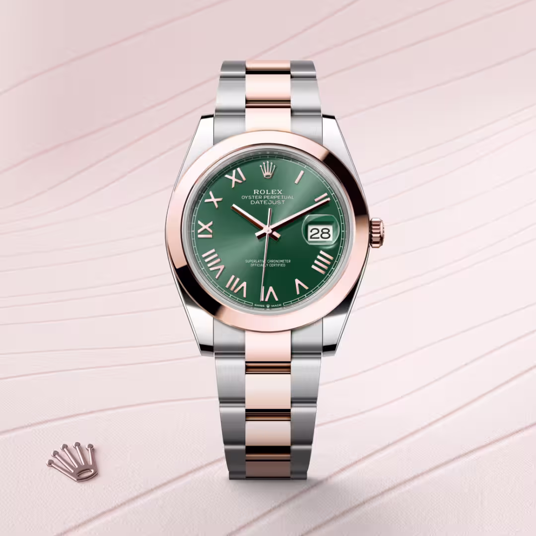 Rolex Datejust Everose Rolesor - combination of Oystersteel and Everose gold M126301-0021 - swiss watch