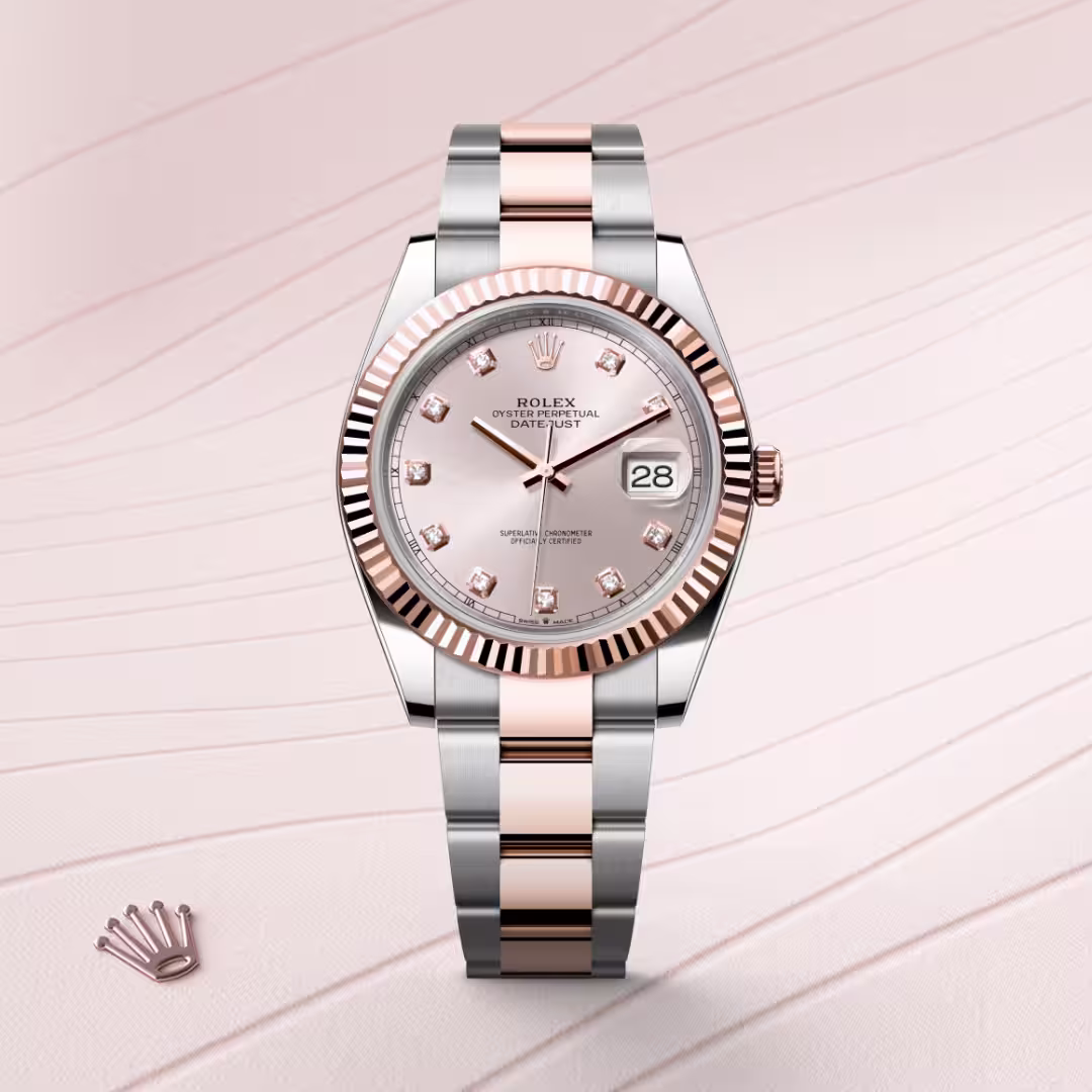Rolex Datejust Everose Rolesor - combination of Oystersteel and Everose gold M126331-0007 - swiss watch