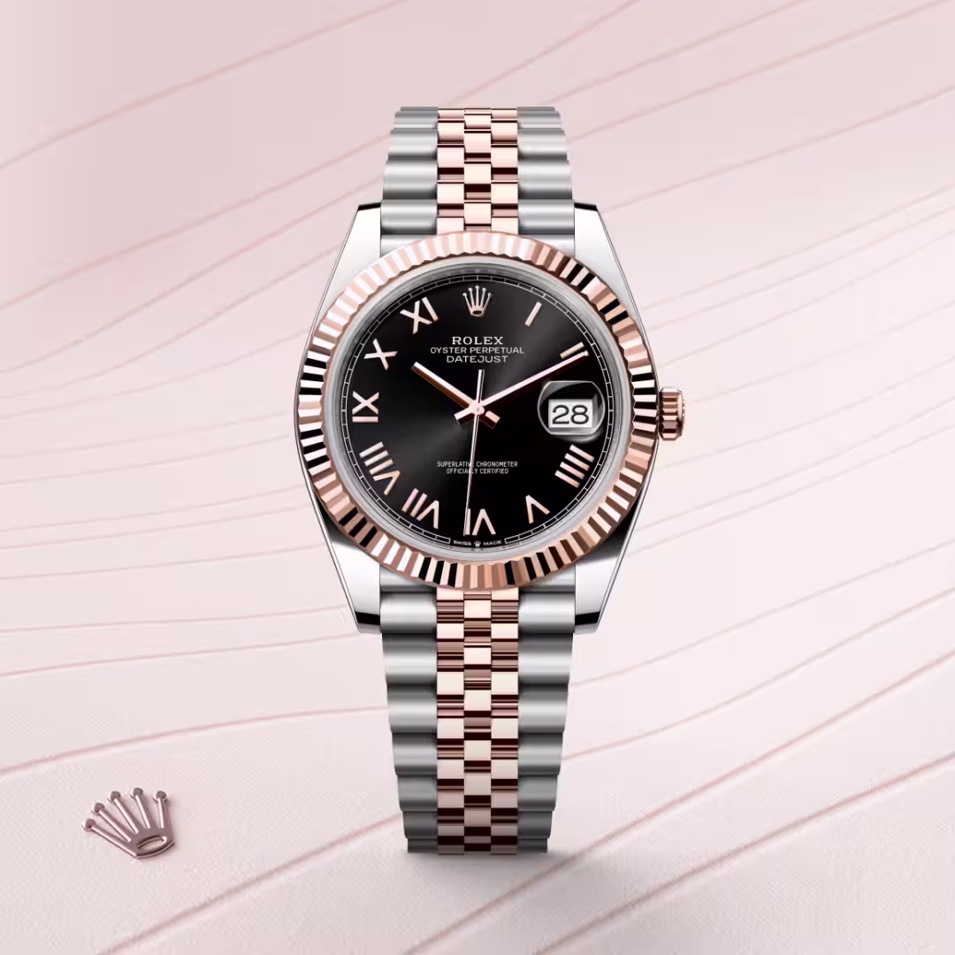 Rolex Datejust Everose Rolesor - combination of Oystersteel and Everose gold M126331-0024 - swiss watch