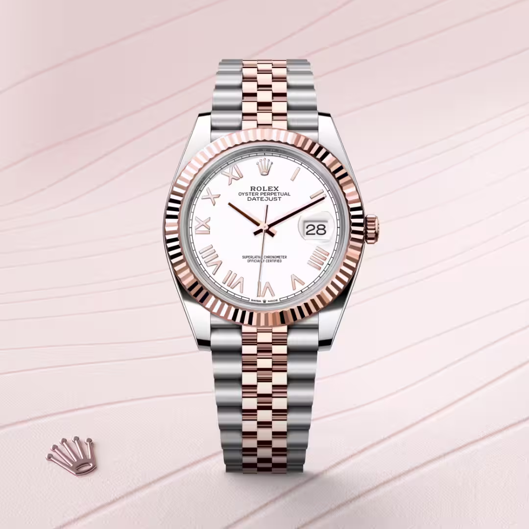 Rolex Datejust Everose Rolesor - combination of Oystersteel and Everose gold M126331-0026 - swiss watch