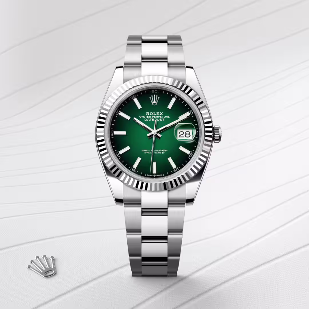 Rolex Datejust White Rolesor - combination of Oystersteel and white gold M126334-0033 - swiss watch