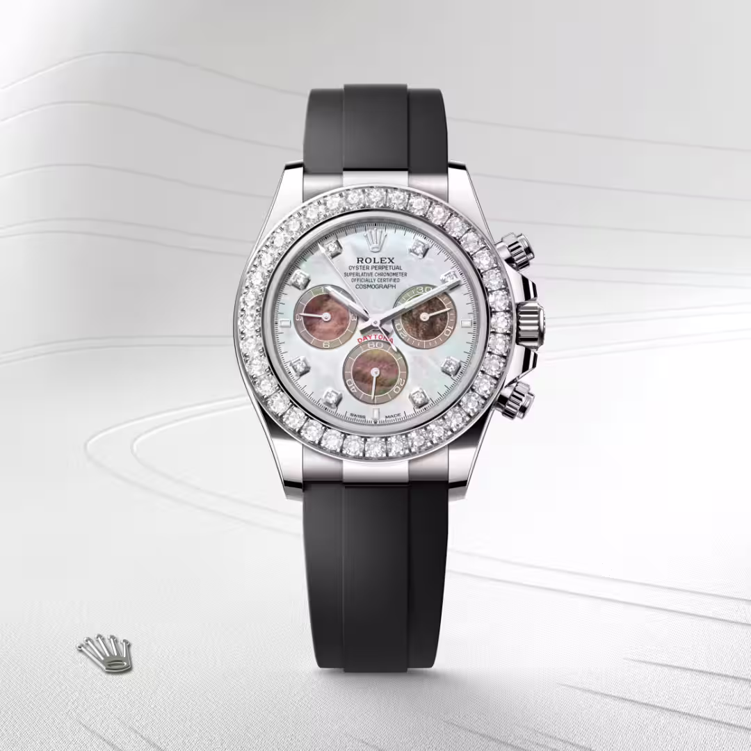 Rolex Cosmograph Daytona 18 ct white gold M126589RBR-0001 - swiss watch