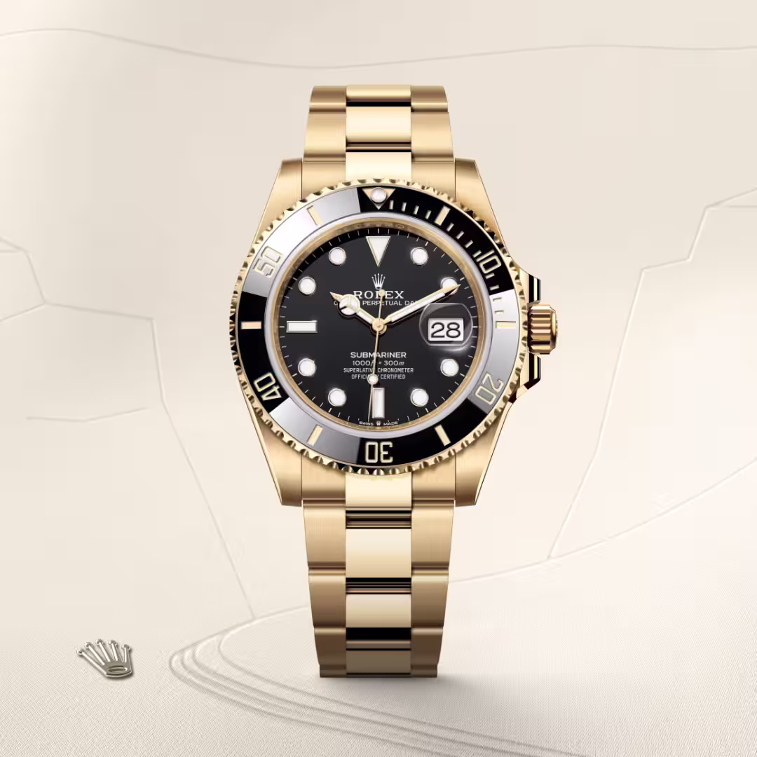 Rolex Submariner 18 ct yellow gold M126618LN-0002 - swiss watch