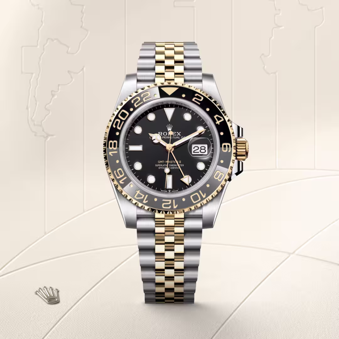 Rolex GMT-Master II Yellow Rolesor - combination of Oystersteel and yellow gold M126713GRNR-0001 - swiss watch