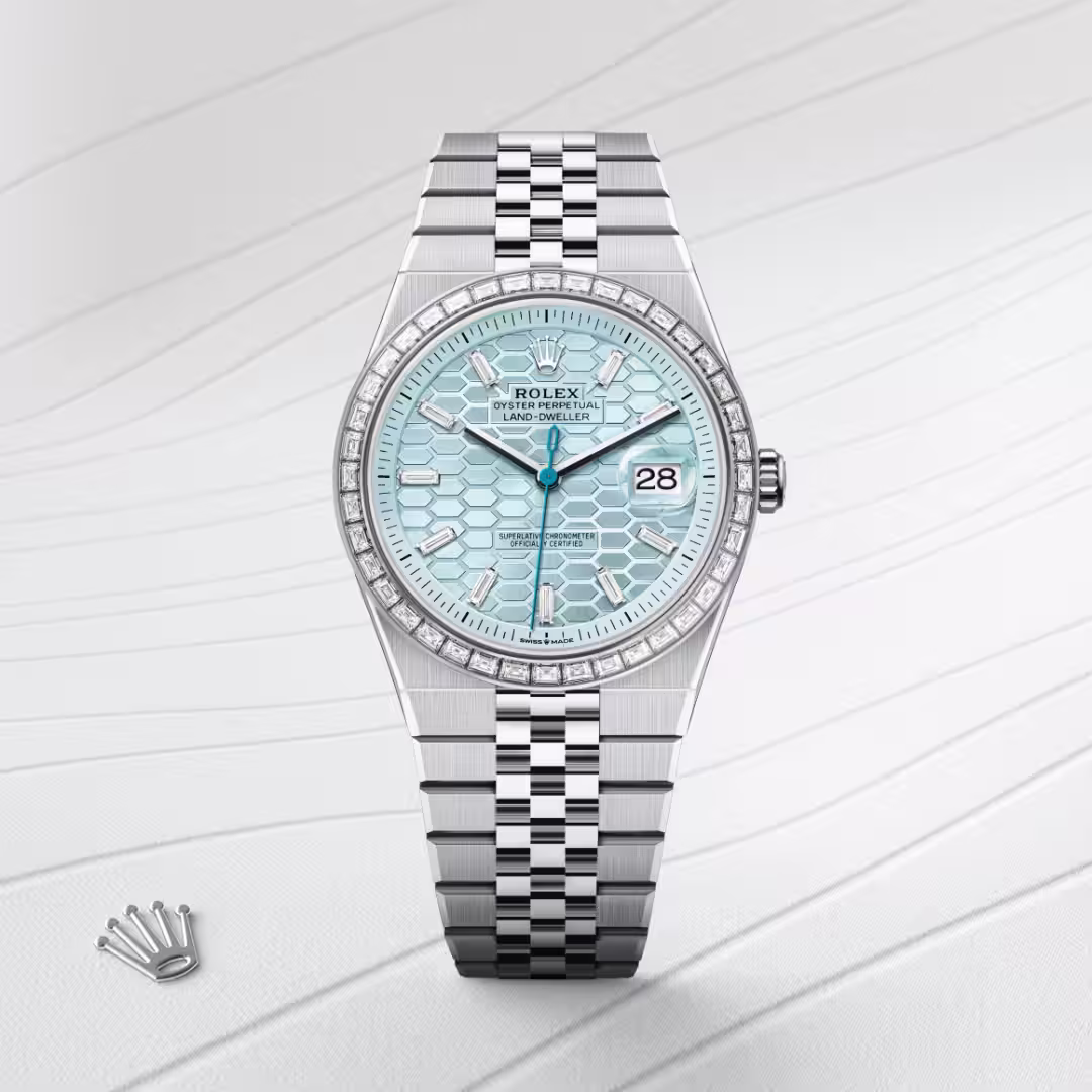 Rolex Land-Dweller Platinum M127386TBR-0001 - swiss watch