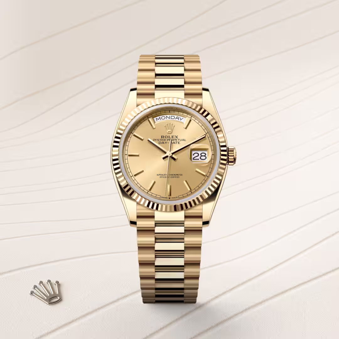 Rolex Day-Date 18 ct yellow gold M128238-0045 - swiss watch