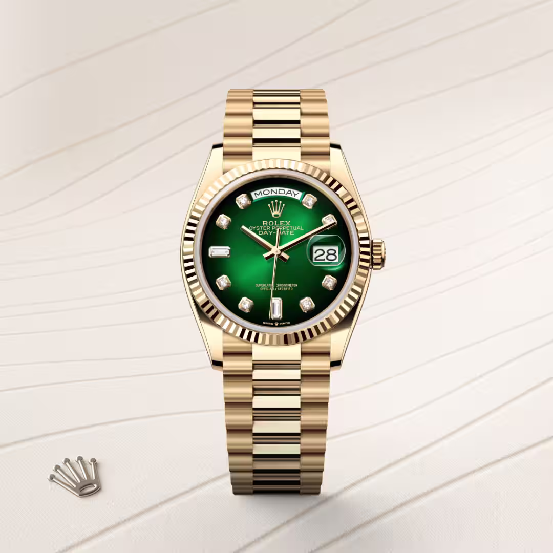 Rolex Day-Date 18 ct yellow gold M128238-0069 - swiss watch