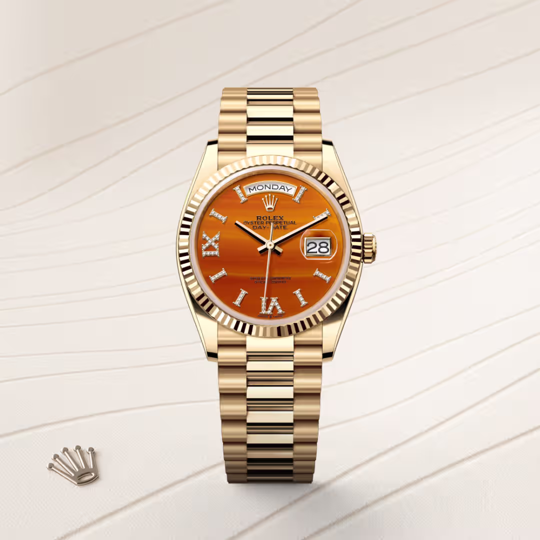 Rolex Day-Date 18 ct yellow gold M128238-0088 - swiss watch