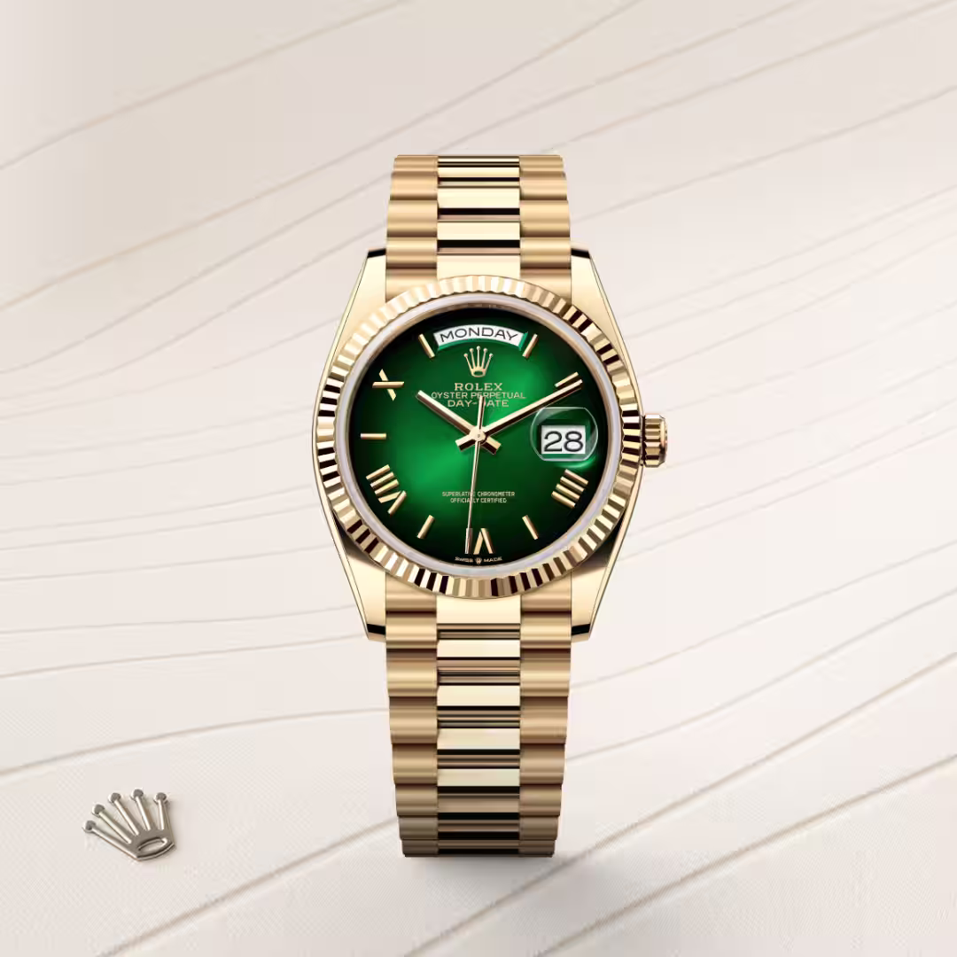Rolex Day-Date 18 ct yellow gold M128238-0118 - swiss watch